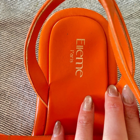 Elleme paris orange sandals - Picture 3 of 7